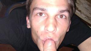on my knees on gloryhole