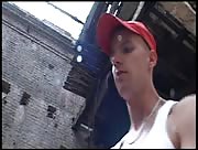 Scally fucks in ruins